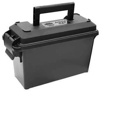 MTM Case-Gard AC30T40 Ammo Can Tall 30 Cal Black Polypropylene