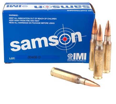 7.62 NATO 150 Grain Full Metal Jacket 50 Rounds Samson International Ammunition