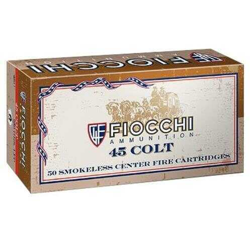 45 Colt 250 Grain Lead 50 Rounds Fiocchi Ammunition
