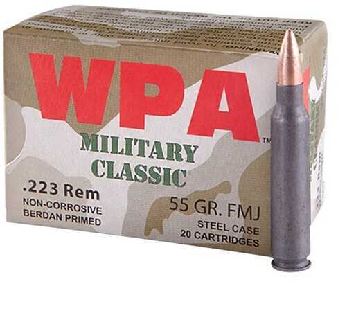 223 Rem 55 Grain Hollow Point 20 Rounds Wolf Ammunition 223 Remington