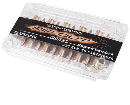 223 Rem 65 Grain Lead Free 20 Rounds G2 Research Ammunition 223 Remington