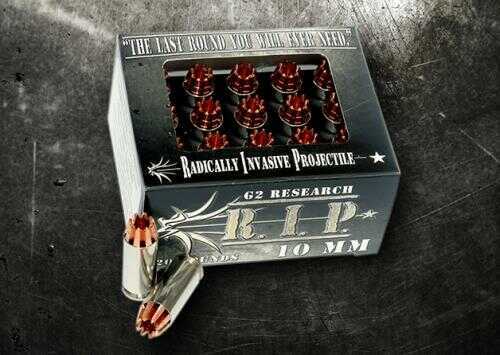 10mm 100 Grain Hollow Point 20 Rounds G2 Research Ammunition