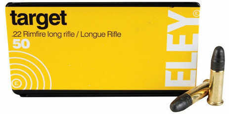 22 Long Rifle 40 Grain Lead 50 Rounds ELEY Ammunition