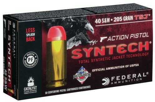40 S&W 205 Grain Total Synthetic Jacket 50 Rounds Federal Ammunition