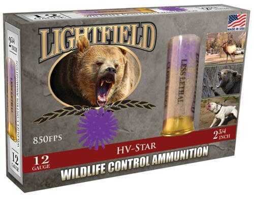 12 Gauge 2-3/4" None N/a 5 Rounds Lightfield Shotgun Ammunition