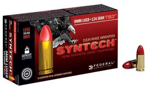 9mm Luger 124 Grain Total Synthetic Jacket 50 Rounds Federal Ammunition