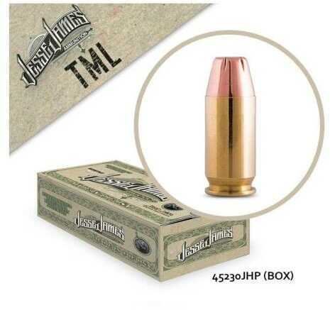 45 ACP 230 Grain Jacketed Hollow Point 20 Rounds Cascade Ammunition