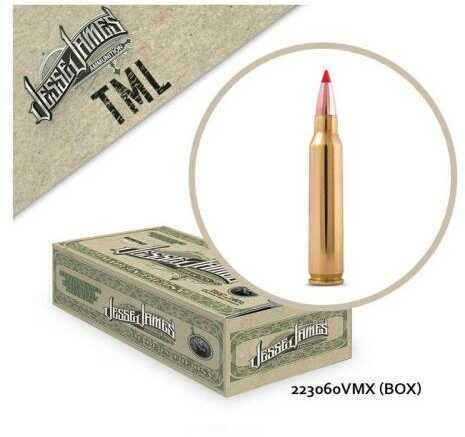 223 Rem 60 Grain V-Max 50 Rounds Cascade Ammunition 223 Remington