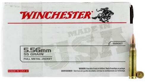 223 Rem 55 Grain Full Metal Jacket 150 Rounds Winchester Ammunition 223 Remington