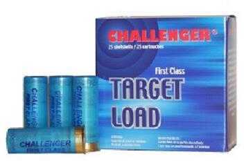 12 Gauge 2-3/4" Lead 7-1/2  1 oz 250 Rounds Challenger Shotgun Ammunition