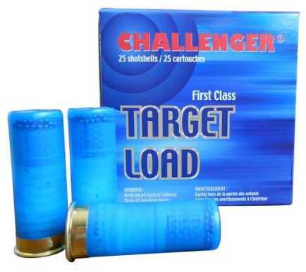 12 Gauge 2-3/4" Target #8  1-1/8 oz 250 Rounds Challenger Shotgun Ammunition