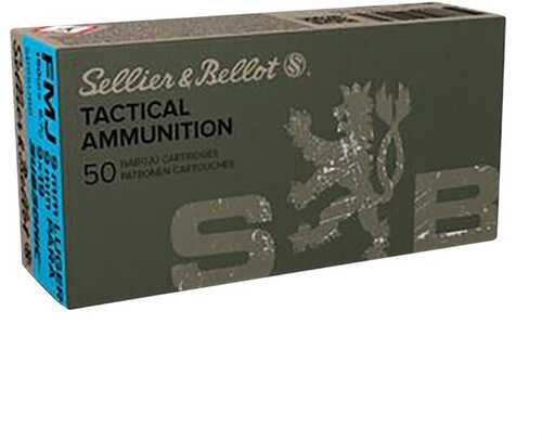 9mm Luger 150 Grain Full Metal Jacket 50 Rounds Sellior & Bellot Ammunition