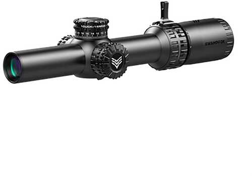 Swampfox Optics ARH16241-B Arrowhead Black 1-6X24mm 30mm Tube Guerrilla Dot BDC Reticle