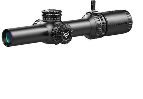 Swampfox 1-10x24mm Scope SFP IR Guerrilla Dot BDC Red Reticle Black
