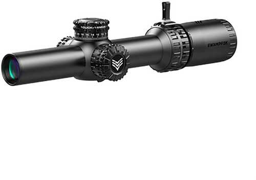 Swampfox Arrowhead LPVO Series Rifle Scope 1-10x24 SFP Green IR MOA 30mm Black