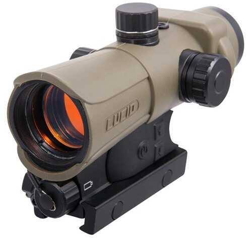 Lucid LLC HD7 Generation 3 Red Dot Picatinny Flat Dark Earth 2MOA L-HD7-Tan