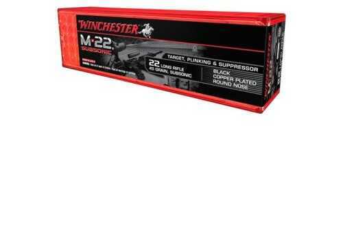 22 Long Rifle 45 Grain Lead Round Nose 20 Rounds Winchester Ammunition