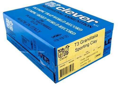 12 Gauge 2-3/4" Lead 7-1/2  1 oz 250 Rounds Clever Shotgun Ammunition