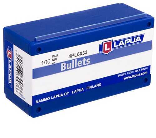 Lapua Bullets 9mm 123 Grain Full Metal Jacket Reloading Component 100 Per Box Md: LAP4PL9016