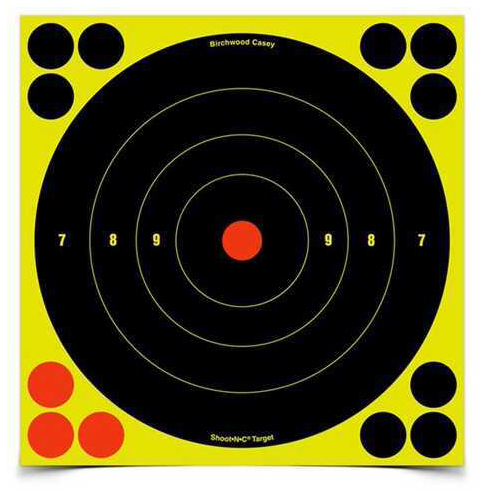 BC SNC 8" BULL'S-EYE TARGET - 6PK