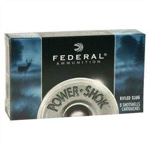 12 Gauge 3" Lead 4 Buck  41 Pellets 5 Rounds Federal Shotgun Ammunition