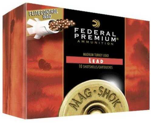 10 Gauge 3-1/2" Lead #6  2 oz 10 Rounds Federal Shotgun Ammunition