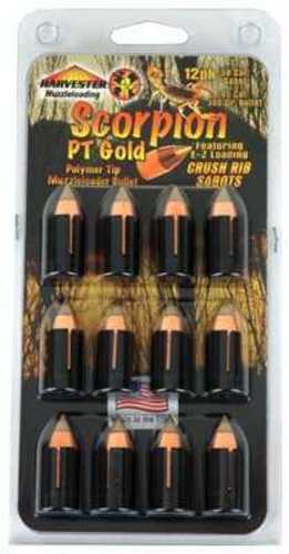 Harvester Scorpion 50 Cal. 300 Grains .451 Poly Tip Sabot 12Pk