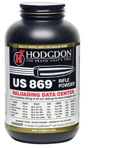 Hodgdon Powder US869 Smokeless 1 Lb.