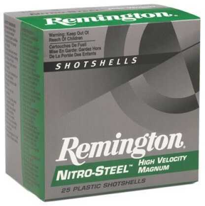 12 Gauge 3" Steel T  1-1/4 oz 25 Rounds Remington Shotgun Ammunition