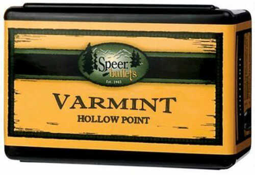 Speer Ammo 4708 Rifle Varmint 22 Caliber .224 52 Grains Hollow Point 1000 Box