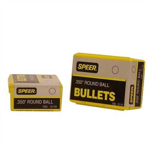 Speer Round Lead Balls 36 Caliber 64 Grain 100/Pack Md: 5110