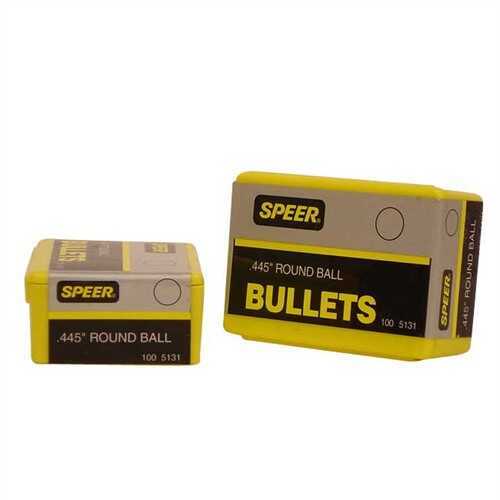 Speer Round Lead Balls 45 Caliber 133 Grain 100/Pack Md: 5131