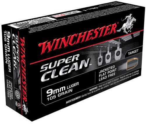 9mm Luger 105 Grain Soft Point 50 Rounds Winchester Ammunition