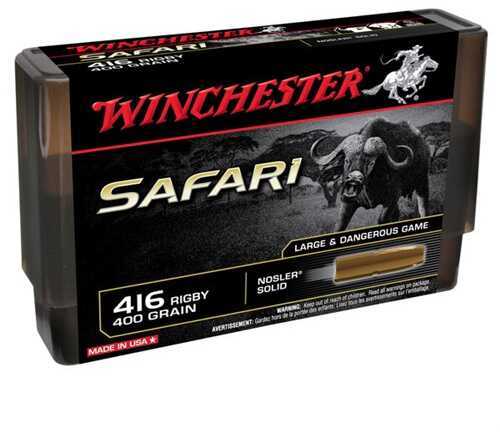 416 Rigby 400 Grain Solid 20 Rounds Winchester Ammunition