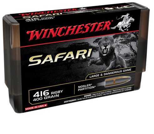 416 Rigby 400 Grain Soft Point 20 Rounds Winchester Ammunition