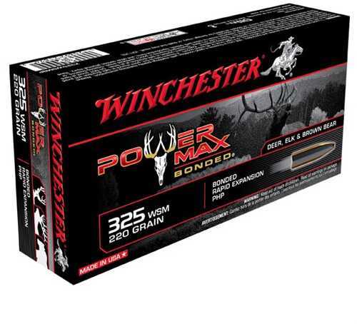 325 Win Short Mag 220 Grain Ballistic Tip 20 Rounds Weatherby Ammunition Winchester Magnum