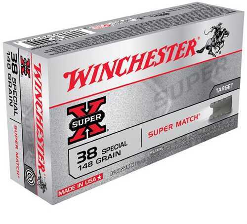38 Special 148 Grain Lead 50 Rounds Winchester Ammunition