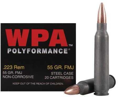 223 Rem 55 Grain Hollow Point 20 Rounds Wolf Ammunition 223 Remington