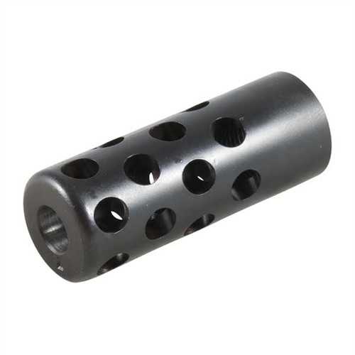 Gentry Custom Quiet Muzzle Brake 7mm 1/2-28 Threads .750 Size Matte Blue Steel