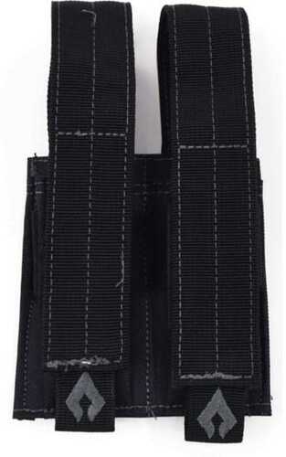 AWS PISTOL DBL MAG POUCH BLK