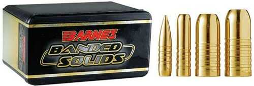 Barnes Banded Solid Bullets .470 Nitro .474" 500 Grain FP 20 Count