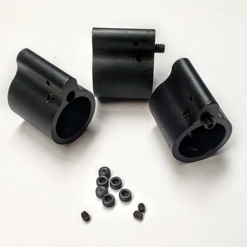 Bowden Tactical Low-Profile Adjustable .750 Diameter Gas Block Black