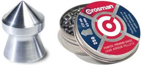 Crosman .177 Caliber Pointed Pellet 250/Tin