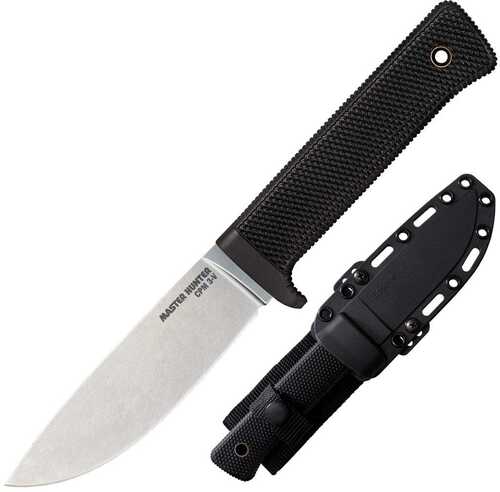 Cold Steel Master Hunter Fixed Blade Knife - 4-1/2" Stonewash