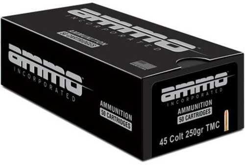 Ammo Inc Signature Handgun Ammunition 45 Colt 250gr Tmj 842 Fps 50 Round