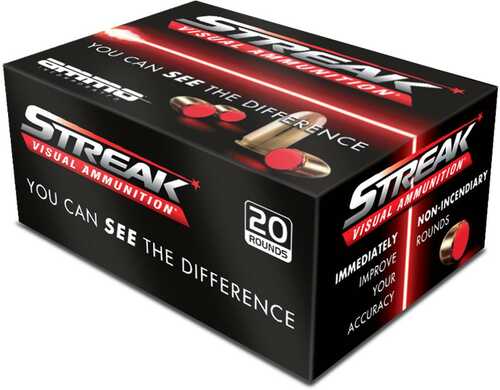 Ammo Inc Streak Handgun Ammunition 9mm Luger 115Gr JHP 1124 Fps 20/ct