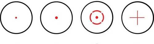 Hatsan Optima 1X22x33 Open Reflex Red Dot 4 Reticle Weaver/ Pic Rail Mount