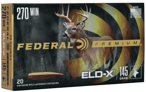 Federal Premium ELD-X Rifle Ammunition .300 Winchester Short Magnum 200 Grain PT 20 Rounds Per Box