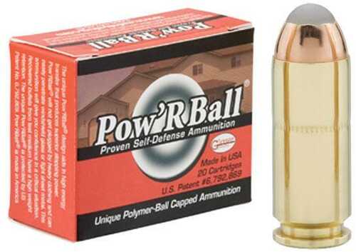Glaser PowRBall Handgun Ammunition  10mm Auto 135 Gr JHP 1400 Fps 20/Box