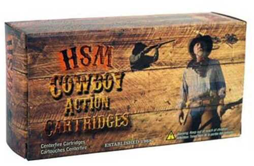 HSM Cowboy Action Handgun Ammunition .38 Spl 158Gr RNFP 840 Fps 50/ct